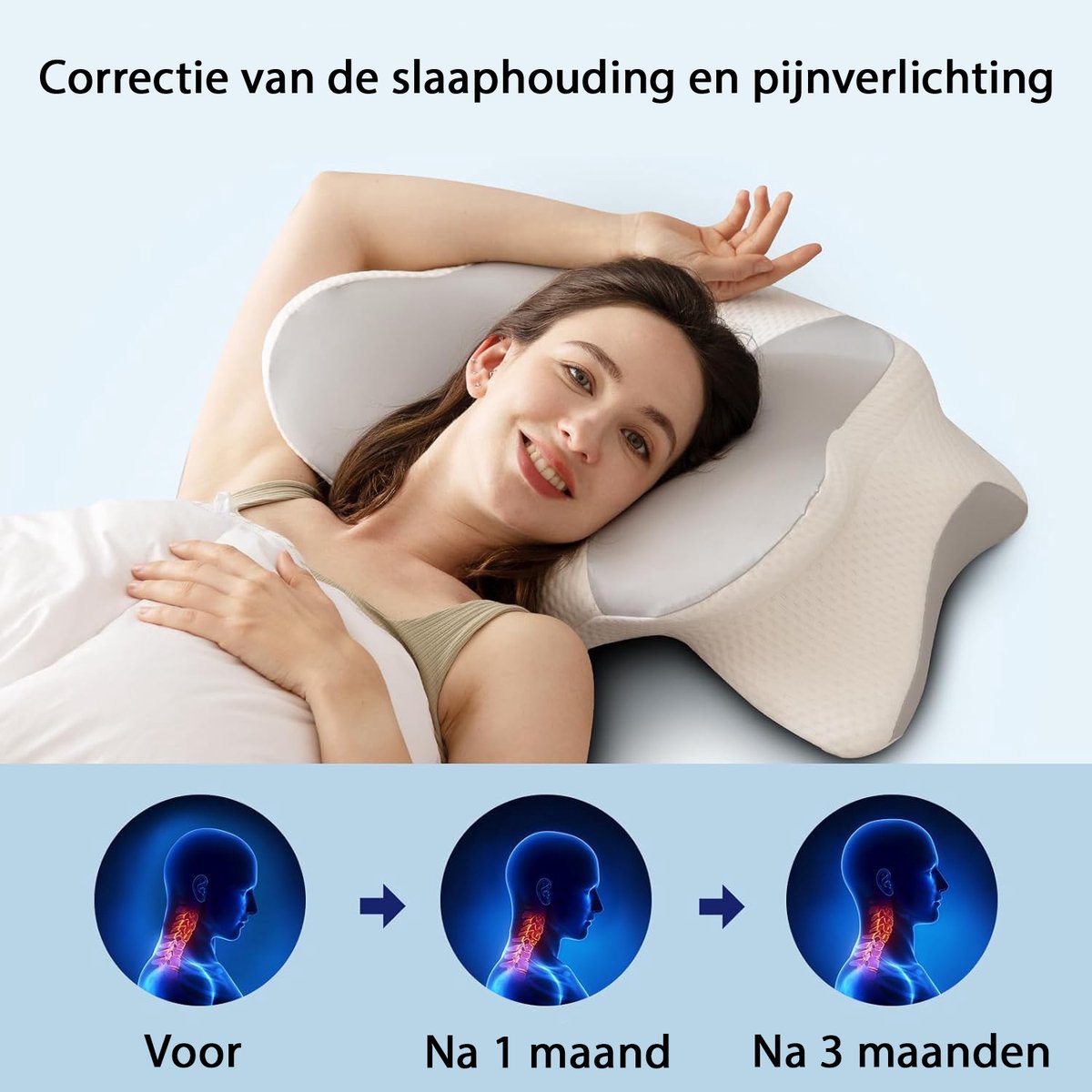 Snoozity Relief™ Steunkussen