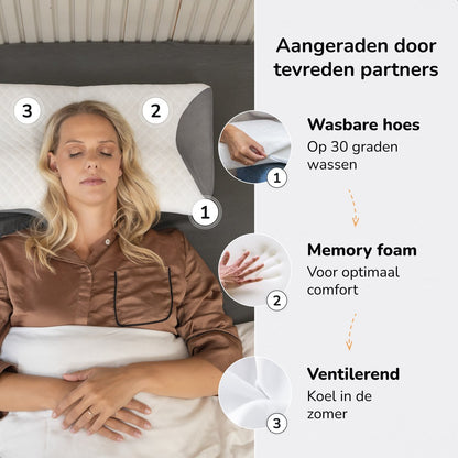 Snoozity Relief™ Steunkussen