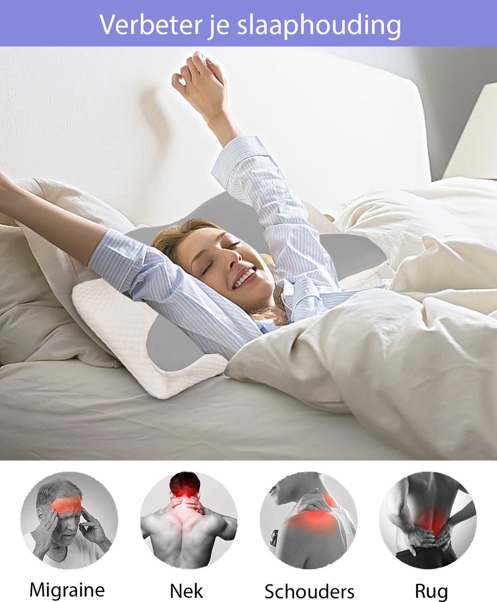 Snoozity Relief™ Steunkussen